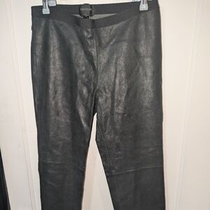 Danier Black Leather Pants